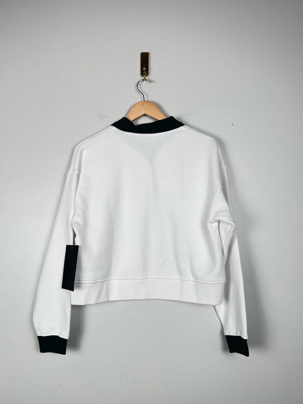 TUCKERNUCK x STUDIO MCGEE White Miles Collared Pullover - Picture 4 of 9